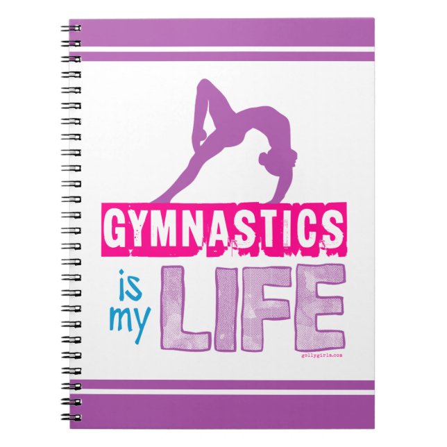 Carnet La gymnastique est ma vie (Devant)