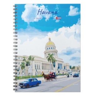 Carnet La Havane, Cuba - Âme Classique Vintage