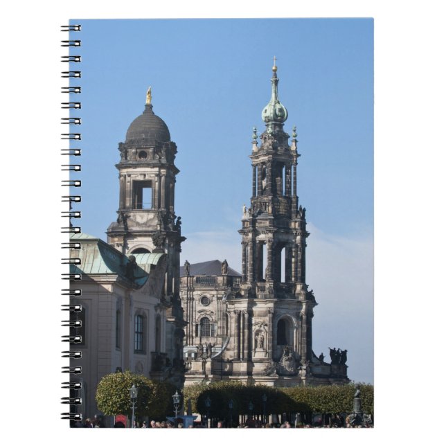 Carnet La hofkirche (Église de la Cour) Dresde (Devant)