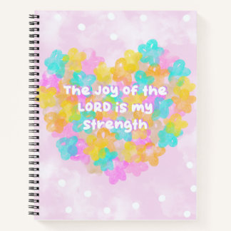 Carnet La Joie du Seigneur est ma force