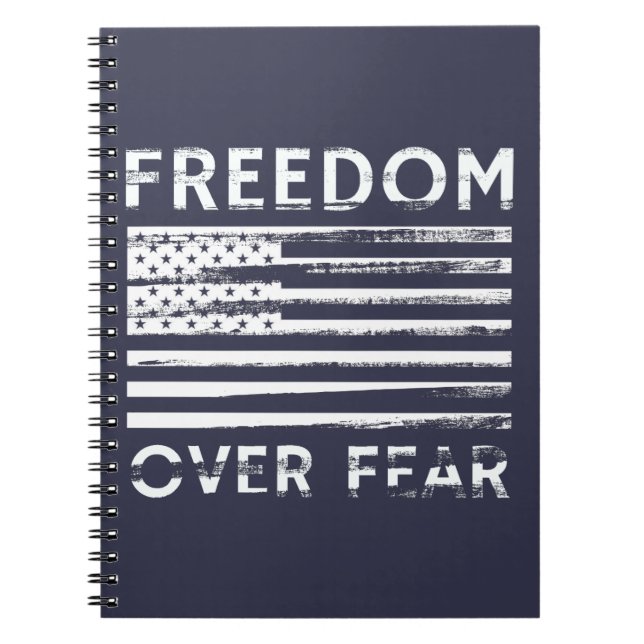 Carnet La liberté face à la peur (Devant)