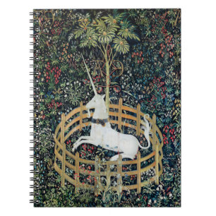 Carnet La licorne en captivité, Imaginaire floral Unicorn