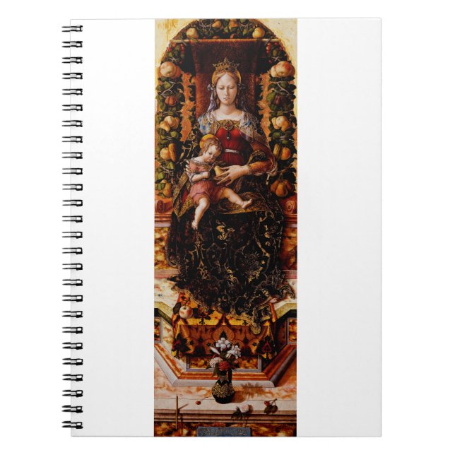 Carnet La Madonna della Candeletta Carlo Crivelli Art (Devant)