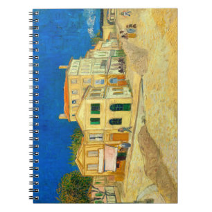 Carnet La maison jaune paysage art Van Gogh spiral