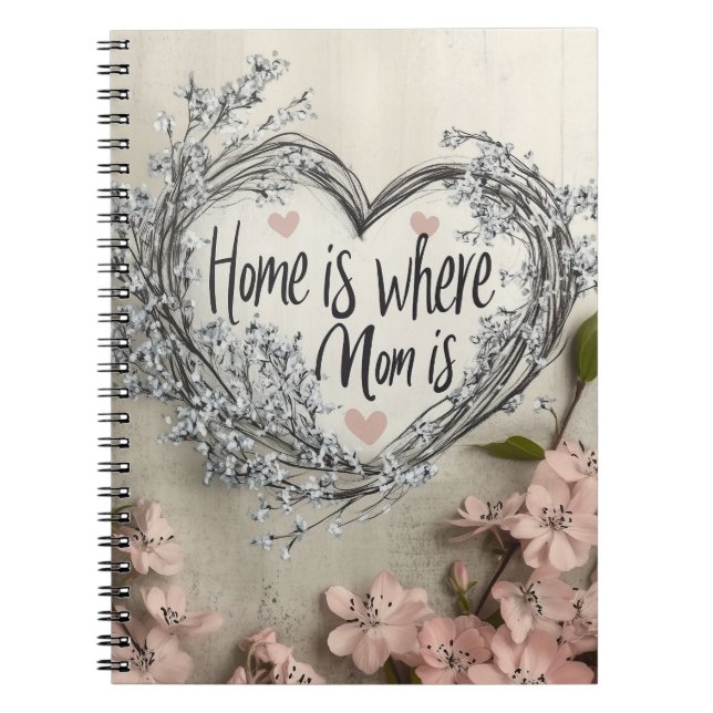 Carnet La maison où maman est (Devant)
