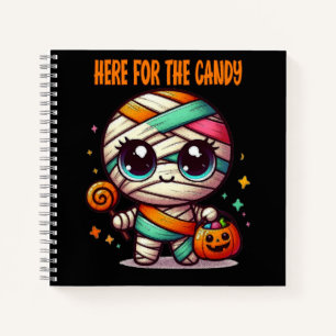 Carnet La Maman D'Halloween Ici Pour Le Bonbon