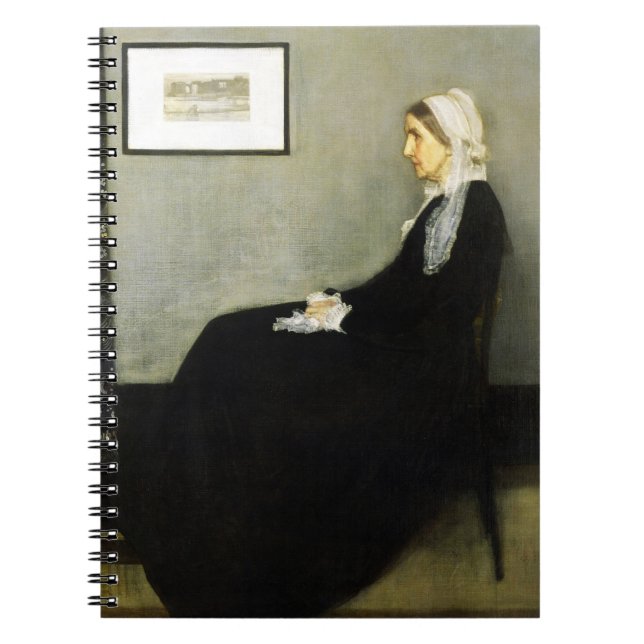 Carnet La mère de Whistler par James Abbott McNeill Whist (Devant)