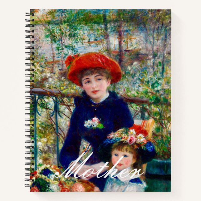 Carnet La mère et l’enfant de Renoir (Devant)