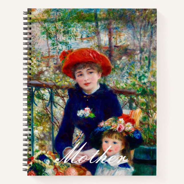 Carnet La mère et l’enfant de Renoir (Devant)
