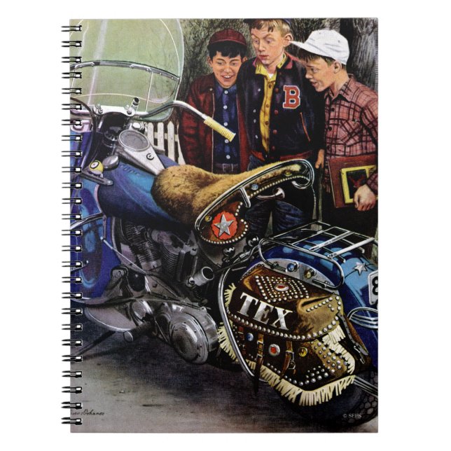 Carnet La moto de Tex (Devant)