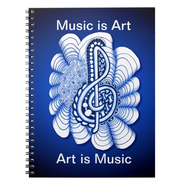 Carnet La musique est art (Devant)