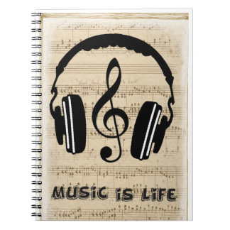 Carnet La musique est la vie