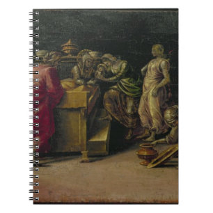 Carnet La naissance de St John le baptiste (huile sur le