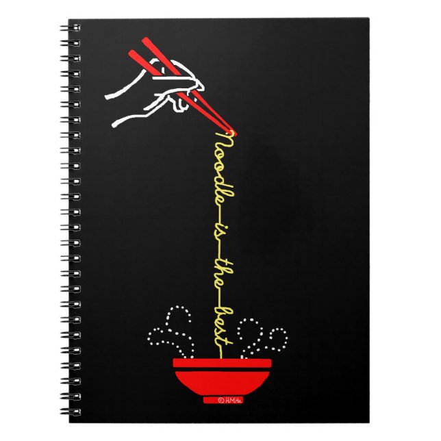 Carnet La nouille est le meilleur (Devant)