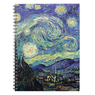 Carnet La Nuit étoilée de van Gogh
