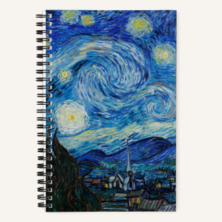 Carnet La nuit étoilée de Vincent Van Gogh