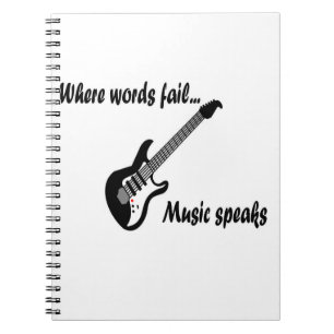 Carnet Là où les mots échouent, la musique parle