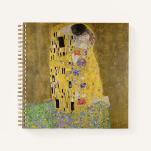 Carnet La peinture Le Baiser de Gustav Klimt Art