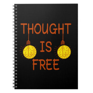 Carnet La pensée est libre