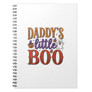 Carnet La petite Boo vintage Halloween de papa