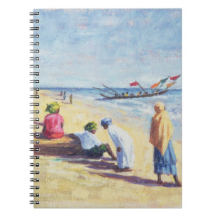 Carnet La plage chez Abene Sénégal 1997