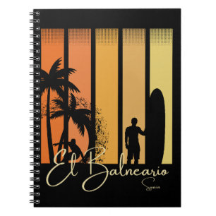 Carnet La plage de surf El Balneario Espagne