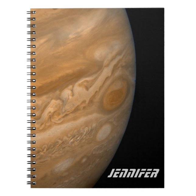 Carnet La planète Jupiter et le Grand Spot Rouge (Devant)