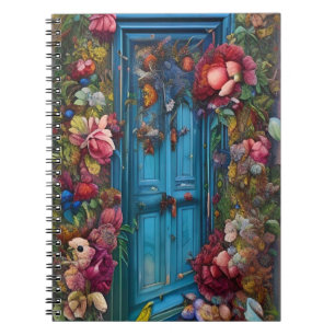 Carnet La porte bleue