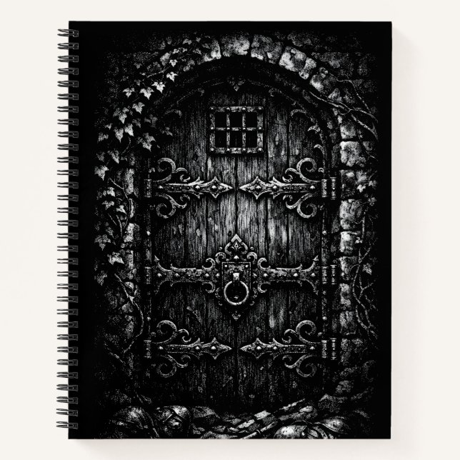 Carnet La porte de l'Enchanteur — par BurnsInHell (Devant)