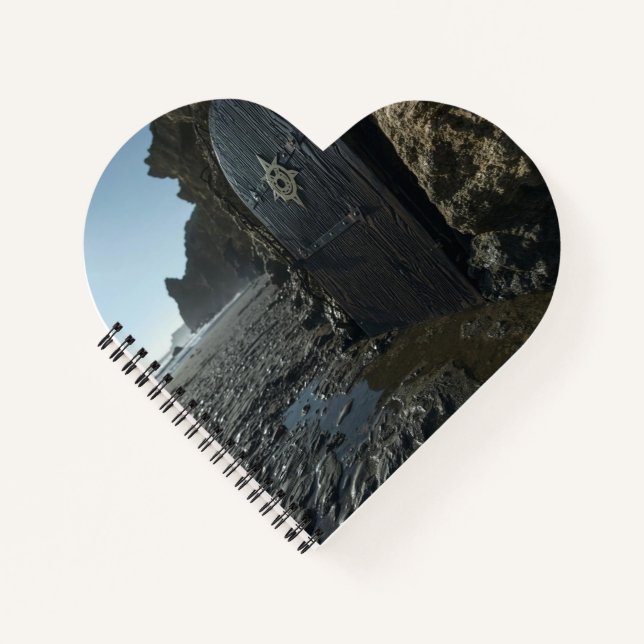 Carnet La Porte Oubliée dans les Sables (Devant)