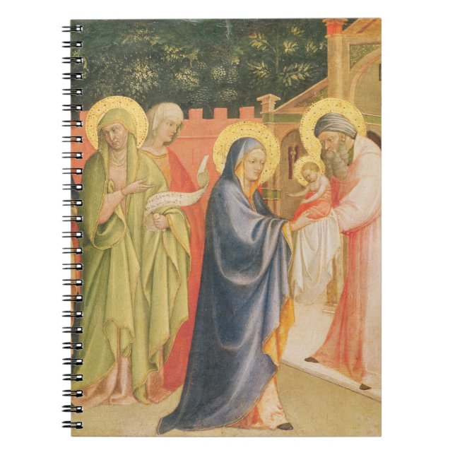 Carnet La présentation dans le temple (Devant)