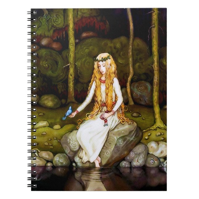 Carnet La princesse dans la forêt (Devant)