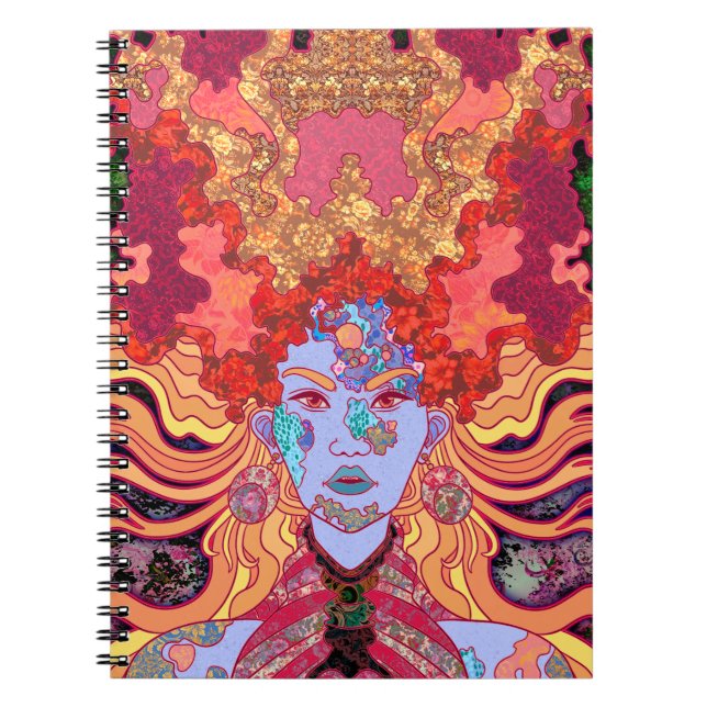 Carnet La Princesse en Rouge (Devant)