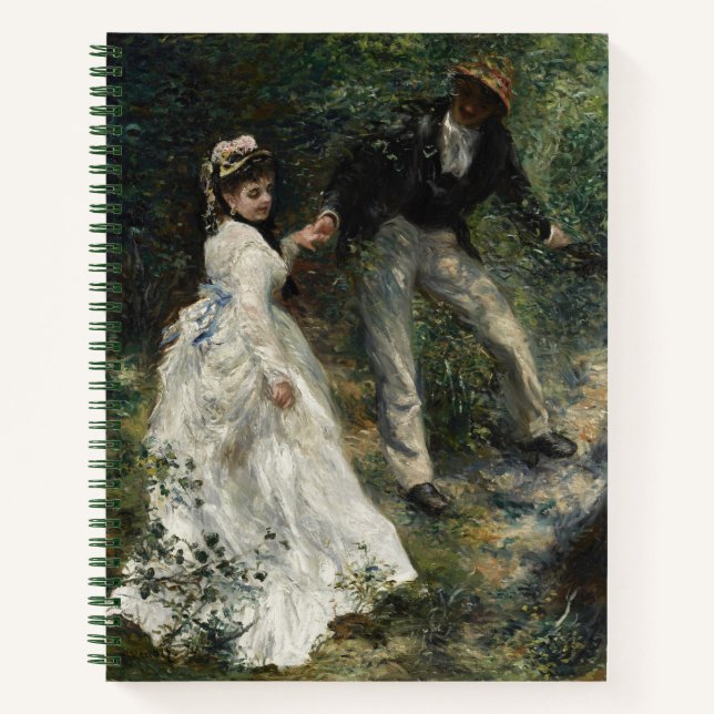 Carnet La Promenade Renoir Impressionniste Peinture Art (Devant)