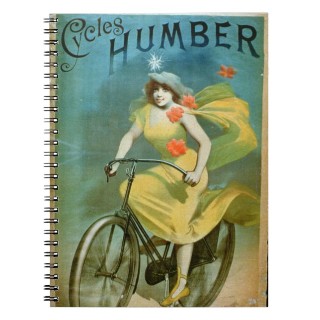 Carnet La publicité pour "Humber fait un cycle" (le litho (Devant)