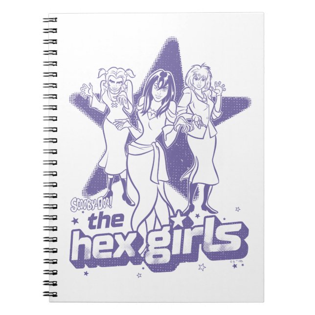 Carnet La puissance étoilée des filles hexagonales (Devant)