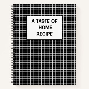 Carnet la recette du goût de la maison