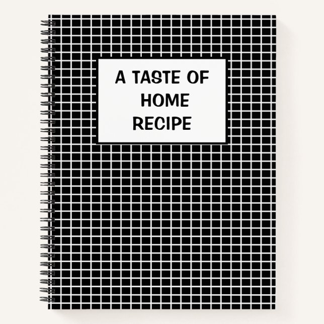 Carnet la recette du goût de la maison (Devant)