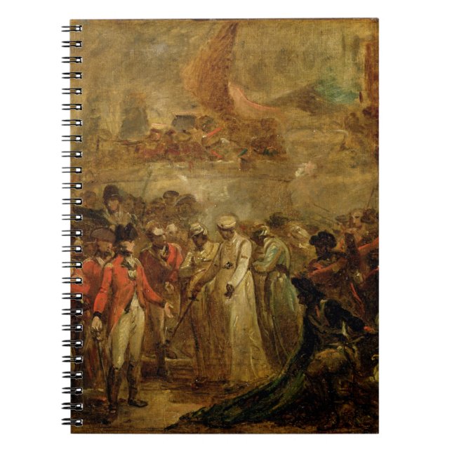 Carnet La reddition des deux fils de Tipu Sahib (1749- (Devant)