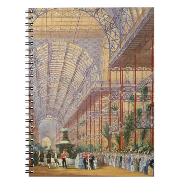 Carnet La Reine Victoria ouvrant l'exposition 1862 après (Devant)