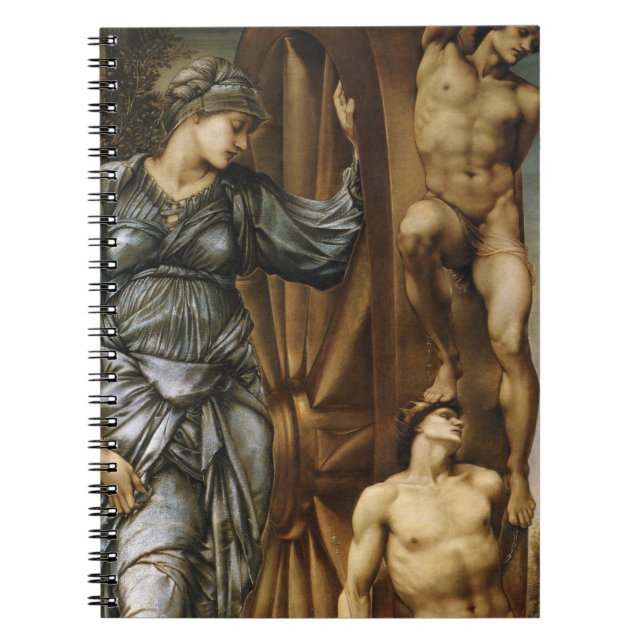 Carnet La roue de la fortune (par Edward Burne-Jones) (Devant)