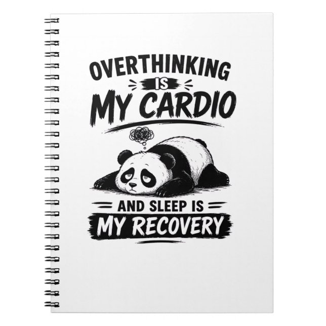 Carnet La rumination est mon cardio (Devant)