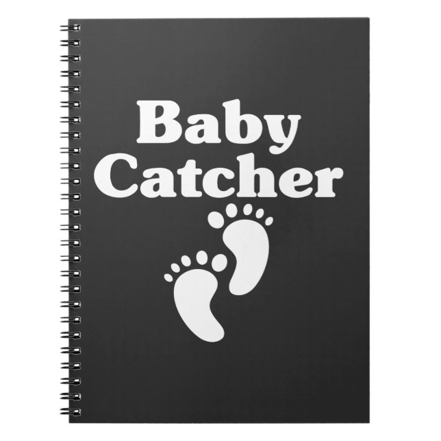 Carnet La sage-femme du bébé catcher Cute Doula (Devant)