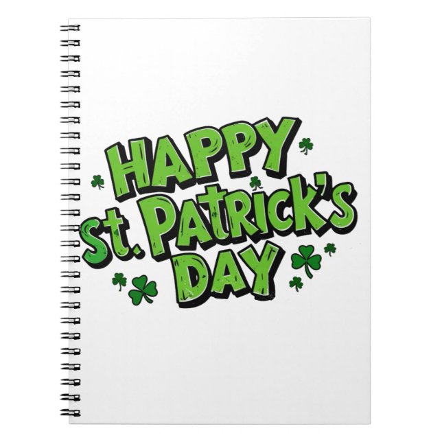 Carnet la Saint-Patrick, la journée de Patrick  (Devant)