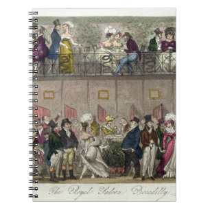 Carnet La salle royale, Piccadilly, 'du PS anglais