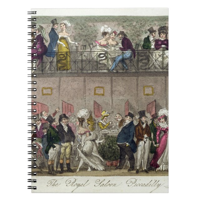Carnet La salle royale, Piccadilly, 'du PS anglais (Devant)