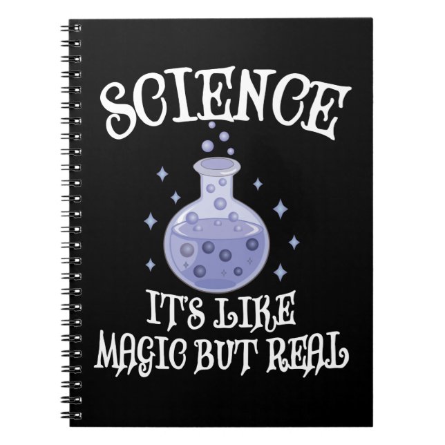 Carnet La science - C'est comme de la magie mais réelle (Devant)