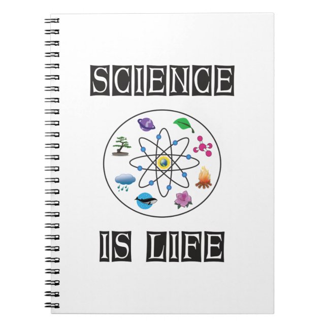 Carnet La science est la vie (Devant)