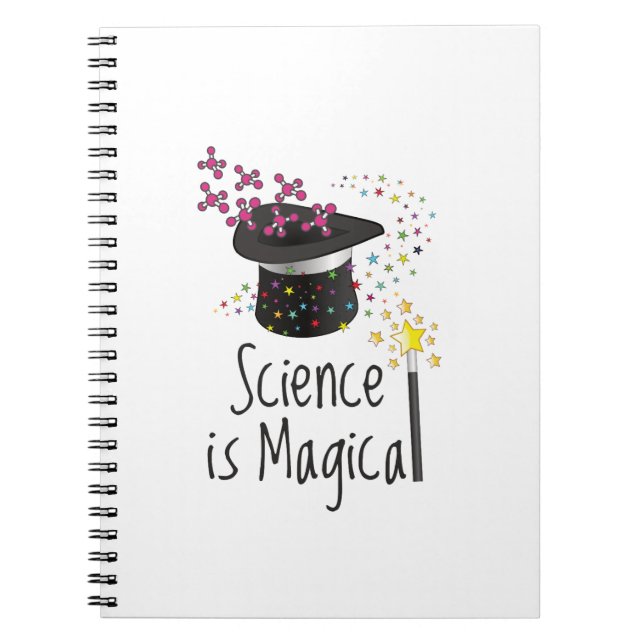 Carnet La science est magique (Devant)
