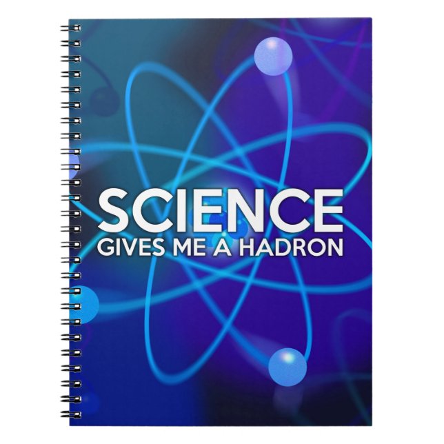 CARNET LA SCIENCE ME DONNE UN HADRON (Devant)